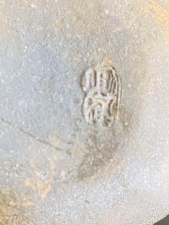 香合 木地寄 屋形舟小松一徳 共箱 茶道具】木地 草木染 笹舟形 香合